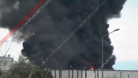 Пожар на нефтебазе в Севастополе локализован