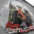 Мурал с изображением бойцов СВО и ветерана появился в Крыму ко Дню Победы