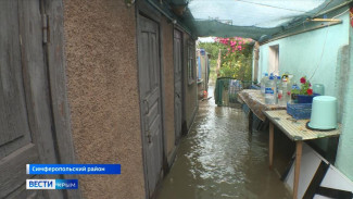 Салгир затопил ещё одно село в Крыму