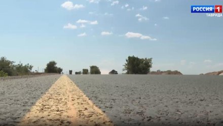 Для ремонта дороги до границы с Херсонской областью используют переработанный асфальт