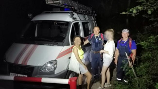Две туристки заблудились на горе Аю-Даг ночью