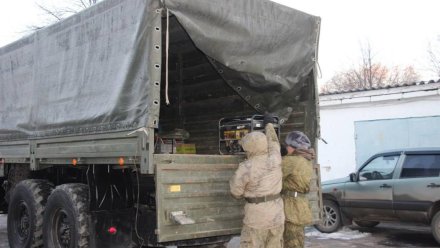 Керчане передали военным буржуйки и маскировочные сети