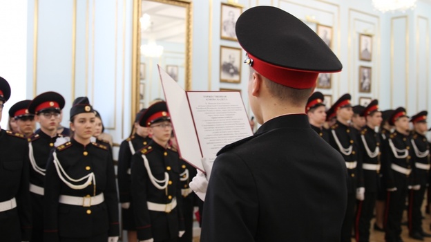 В Севастополе приняли присягу первые воспитанники кадетского корпуса Следкома 