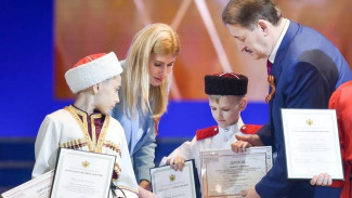 Кадет из Симферополя отличился в конкурсе детской казачьей песни