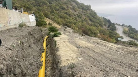 На ЮБК продолжают прокладывать межпоселковый газопровод