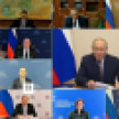 Путин по видеосвязи провёл совещание с членами Правительства России по вопросам социально-экономического развития Крыма и Севастополя