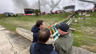 Пожар на нефтебазе в Севастополе ликвидирован 