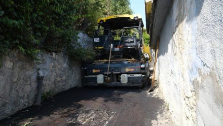 Восемь дорог отремонтировали в Ялте и Алупке