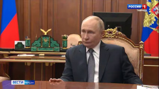 Сегодня Владимир Путин встретился с главой Республики Крым Сергеем Аксёновым