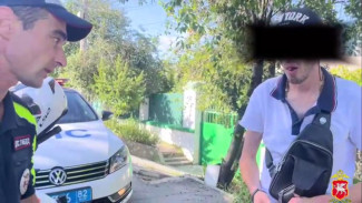 В Симферополе пьяный водитель пытался скрыться от полицейских