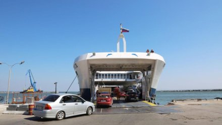 Очереди на паром из Крыма нет