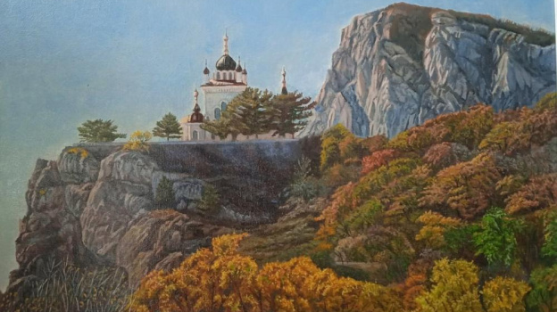 Выставка масляной живописи Евгения Ильинского открылась в Симферополе