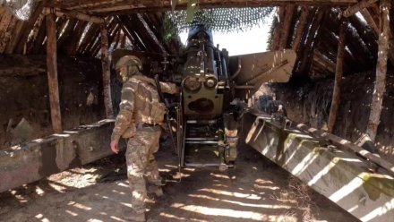 Русские артиллеристы уничтожили склады оружия и скопления техники ВСУ на правом берегу Днепра