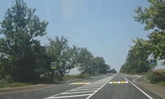 В Крыму завершили ремонта дороги 