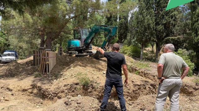 В Гурзуфе благоустраивают общественную территорию