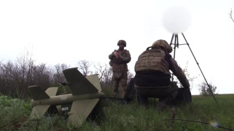 Новороссийские десантники уничтожили ударный БПЛА ВСУ в небе над Запорожской областью