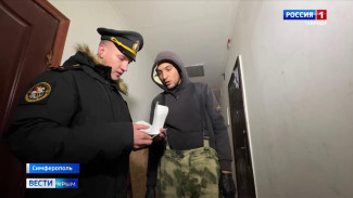 В Симферополе военные следователи провели масштабный рейд 