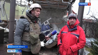 Украинская артиллерия разрушает жилые кварталы Новой Каховки