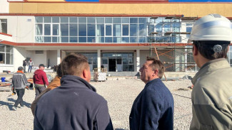 Школа на 800 мест в Челноковском массиве Феодосии готова на 88%