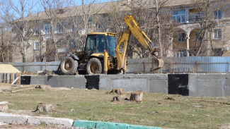 В Керчи приступили к строительству детского сада