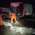 В Ялте на территории троллейбусного парка спасателям удалось отвести потоки воды в русло реки
