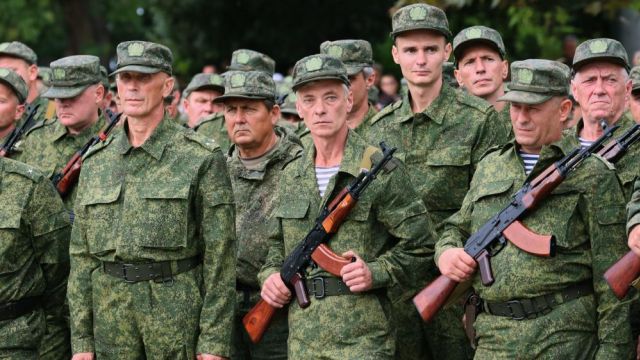 Мобилизованные военнослужащие усилили войска в Крыму