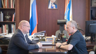 Губернатор Севастополя встретился с заместителем руководителя Федерального казначейства