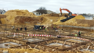 В Евпатории возобновили строительство детского сада