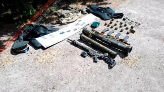 Российские силовики нашли схрон с иностранным оружием в Херсонской области
