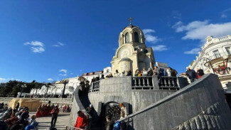 В Ялте отмечают праздник Крещения Господня
