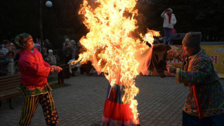 В Евпатории прошли масленичные гуляния