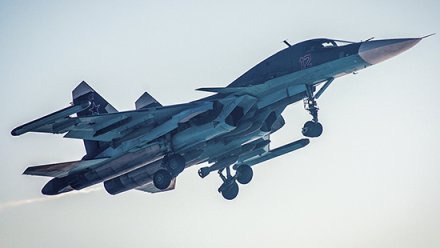 Российский истребитель упал в Крыму