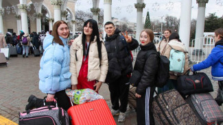 В Крым на отдых приехала группа детей из Белгородской области