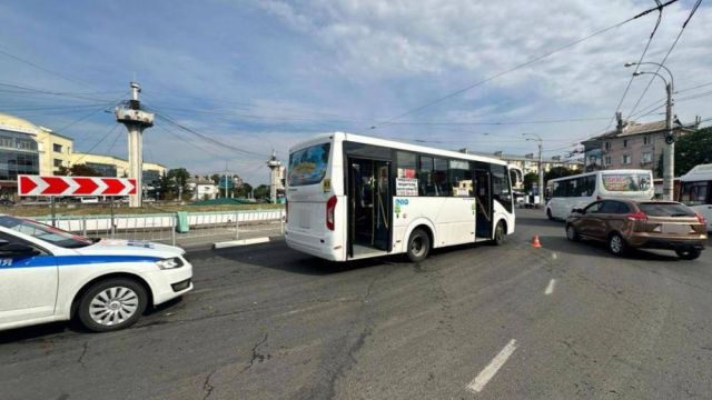В центре Симферополя маршрутка насмерть сбила пожилую женщину