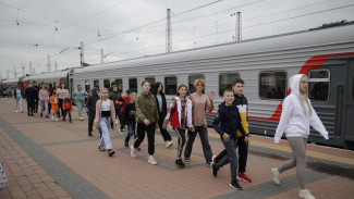 Очередная группа детей из Белгородской области отправилась на отдых в Крым