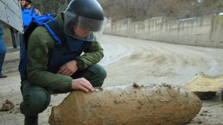 В Крыму уничтожили авиабомбу времен Великой Отечественной войны массой 250 килограммов