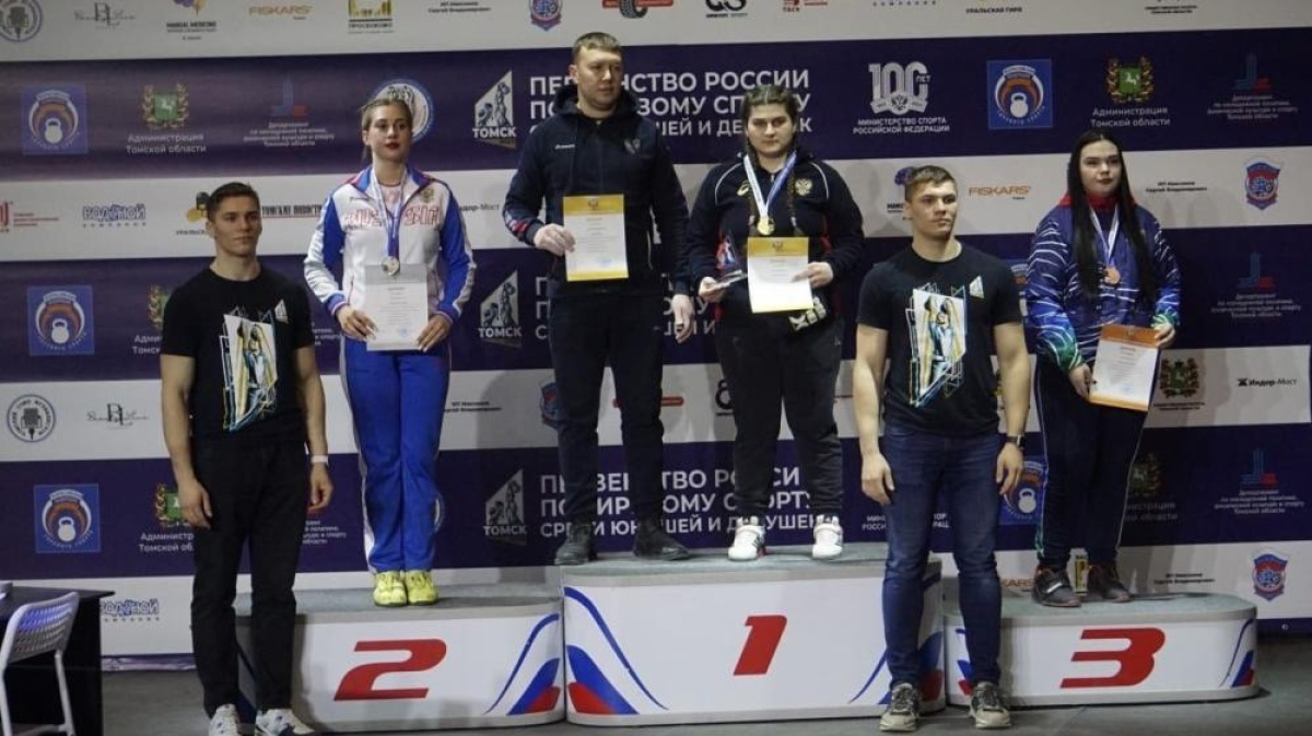 Спортсменки гиревики