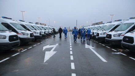 Новые автомобили «скорой помощи» поступили в районы Крыма