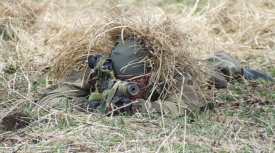 В Крыму военные ЧФ устроили «снайперские дуэли»