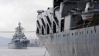 В масштабных учениях задействовали более 40 судов Черноморского флота