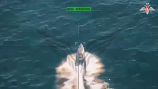 Утром 24 сентября у побережья Крыма расчеты БПЛА Центра «Рубикон» обнаружили и уничтожили БЭК ВСУ