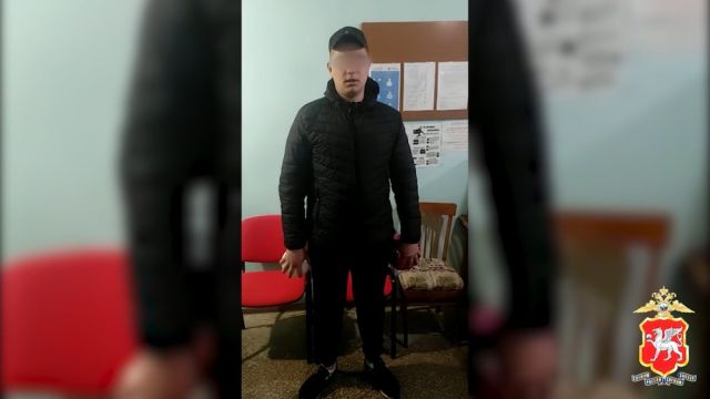 Резонансного ёлочного вора задержали в Крыму