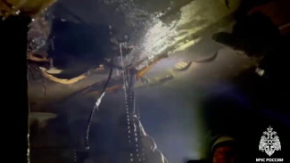 В Феодосии произошел пожар из-за замыкания проводки