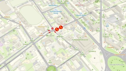 Бульвар Франко в Симферополе частично перекрыли на 4 дня