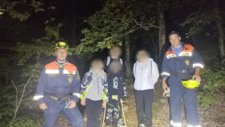 Четыре туриста заблудились на горе Аю-Даг