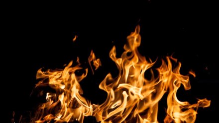 Сухая трава загорелась в Симферопольском районе