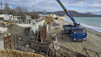 Обновлённую набережную в Коктебеле планируют открыть к лету следующего года