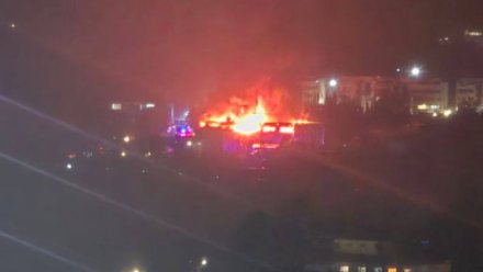 Пожар произошел в магазине «Доброцен» в Ялте