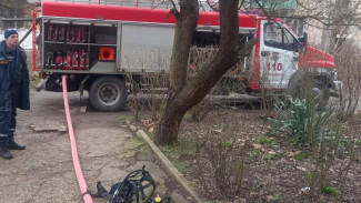 Человек погиб на пожаре в Ленинском районе