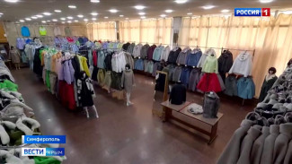 Во Дворце культуры профсоюзов в Симферополе открылась ярмарка белорусской одежды и обуви